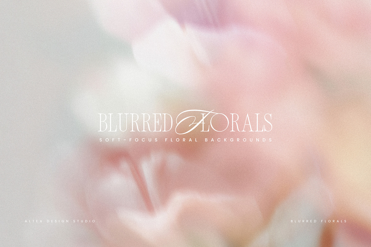 Blurry Floral Backgrounds, a Background Graphic by Altea Design Studio (Photo 10 of 14)