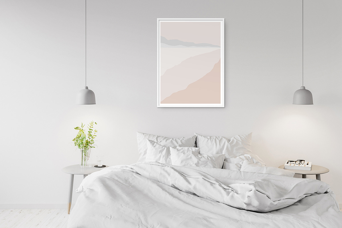 3 Abstract landscape prints., a Decorative Illustration by ElenKoss (Photo 3 of 7)