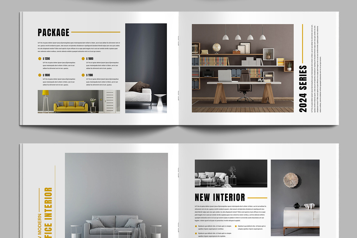 Interior Design Brochure Template, a Brochure Template by ContestDesign (Photo 3 of 5)