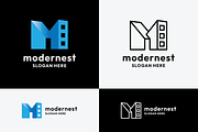 Modern Estate Letter M Logo, a Branding & Logo Template by Design_Planet (Thumbnail 1 of 3)