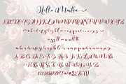 Hello Martha // Elegant Script Font, a Script Font by Aldedesign (Thumbnail 8 of 12)