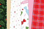 Seamless Christmas Digital Bundle, a Pattern Graphic by Paper Starr Studio (Thumbnail 2 of 8)