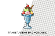 Dessert PNG Graphics Bakery Clipart, a Food Illustration by QM_ART (Thumbnail 4 of 7)
