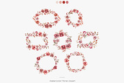 vintage roses elegant florals set, a Decorative Illustration by Patishop Art (Thumbnail 11 of 13)