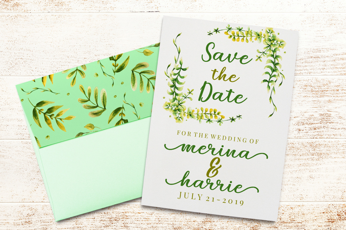 Mareline Script Font Duo preview 2