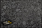 Sports Objects & Elements Big Set, an Object Graphic by BALABOLKA (Thumbnail 7 of 7)