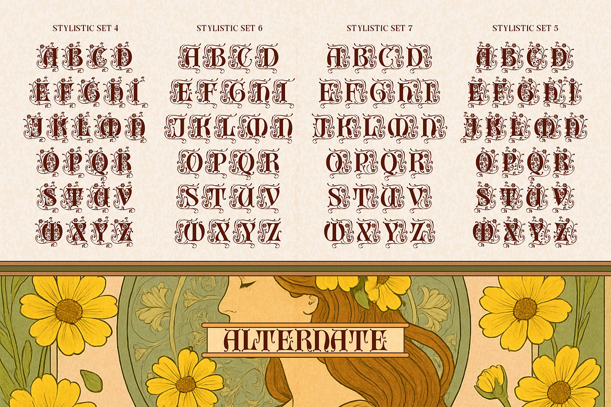 Grand Malon Typeface, a Serif Font by alit design (Photo 12 of 17)