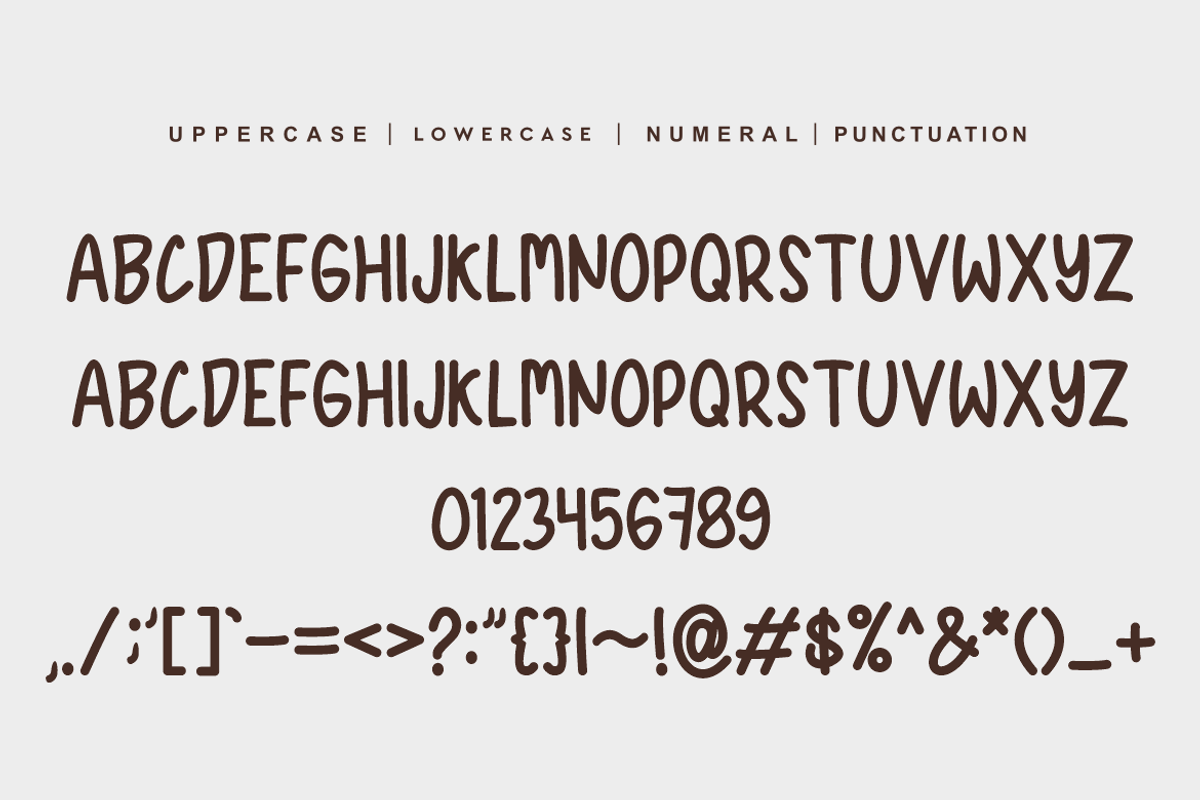 Bagool - Kids Font, a Handwritten Font by QR Design Studio (Photo 6 of 9)