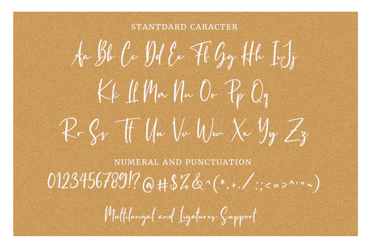Harstmount Luxury Font, a Script Font by Fatmawati (Photo 13 of 14)