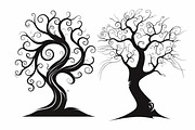 Tree Laser Cut Bundle | Decorative T, a Graphic by Designs_River (Thumbnail 6 of 11)
