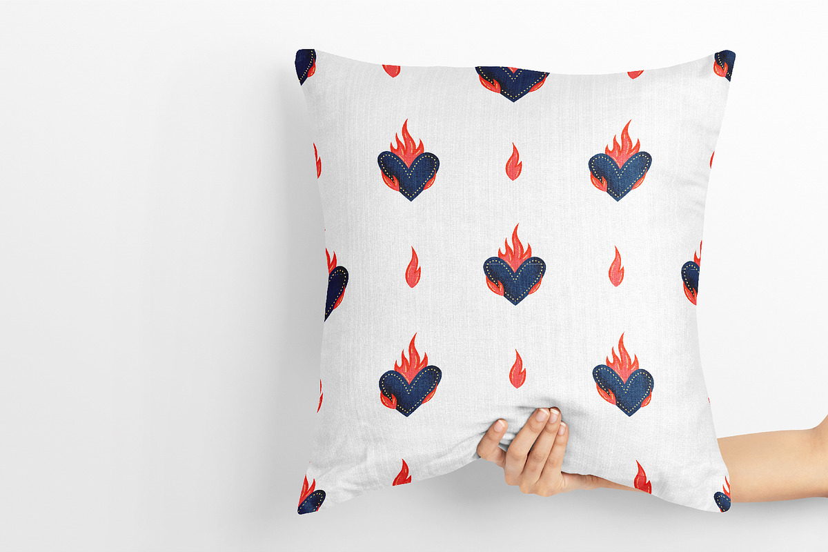 Smoking Hot | Fiery vector set, an Illustration by katieromanoff_art (Photo 9 of 15)