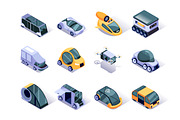 Isometric Vector Icons Pack, an Outline Icon by alexdndz (Thumbnail 9 of 21)