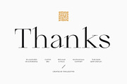 Qiona Elegant Modern Serif Font, a Serif Font by timelesstype.co (Thumbnail 20 of 20)
