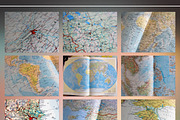 Maps Textures Backgrounds Set, a Texture Graphic by Backgrounds Store (Thumbnail 3 of 4)