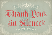 Aghony, a Blackletter Font by Burntilldead (Thumbnail 12 of 12)