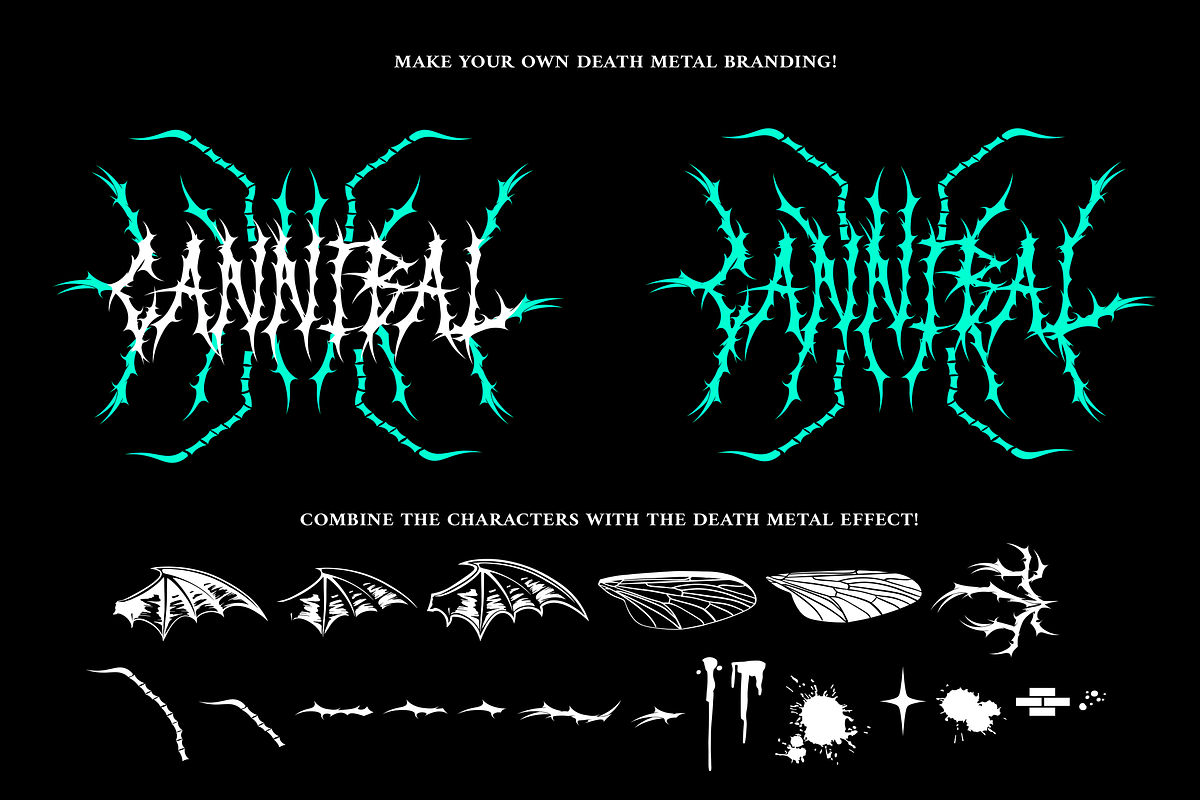 Black Dread Font Free Downloadv - UIFreebies