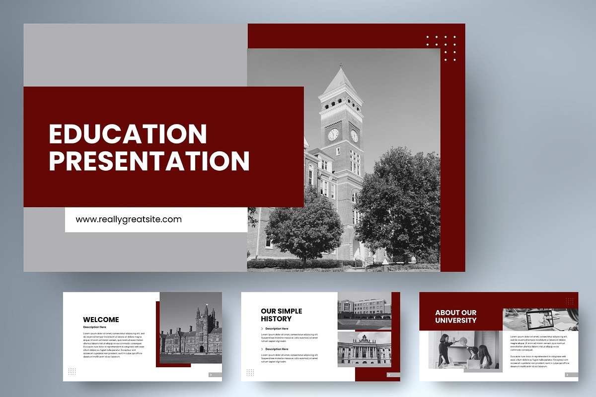 Education Pitch Deck Presentation, a Presentation Template by FIBRINOSÄ (Photo 1 of 4)