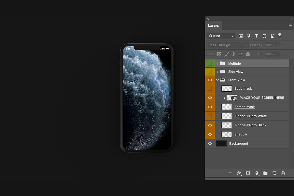 Apple iPhone 11 pro - Mockup, a Graphic by Iamjaydesign (Photo 7 of 8)