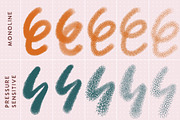 Procreate Grain Texture Brushes 29x, a Brush Add-On by Esther Nariyoshi (Thumbnail 4 of 8)