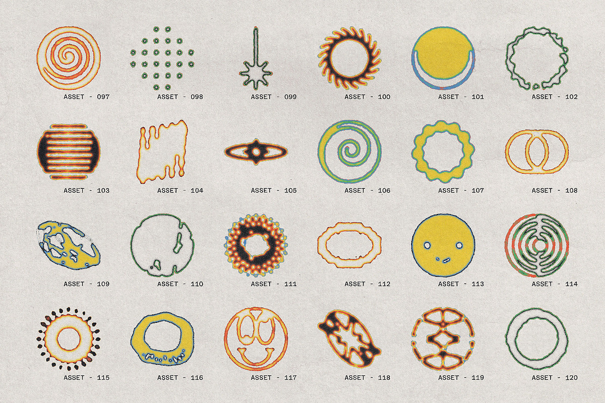 Stochastic Archive Collection, a Graphic by Vanzyst (Photo 12 of 14)