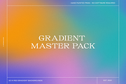 Gradient Background Master Pack, a Texture Graphic by ALunadoki Design (Thumbnail 1 of 8)