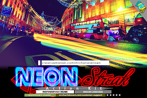 Neon Streak Action Kit