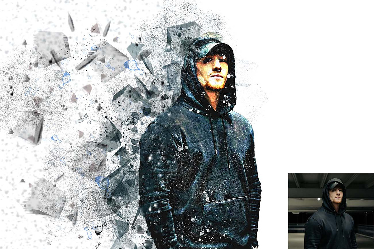 Shatter Burst Dispersion FX Ps Actio, an Action Add-On by Studio Retouch (Photo 8 of 13)