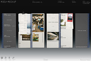 Spiral Notebook Mockup – 4 Scenes, a Books & Magazine Mockup by Moduclave Studio (Thumbnail 1 of 5)