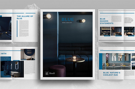 Blue Studio Brochure Template