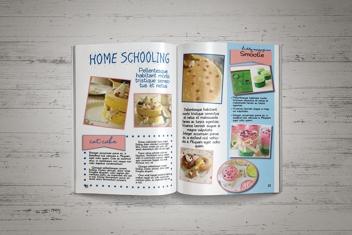 Cake Kid Magz, a Magazine Template by Oktiva (Photo 1 of 7)