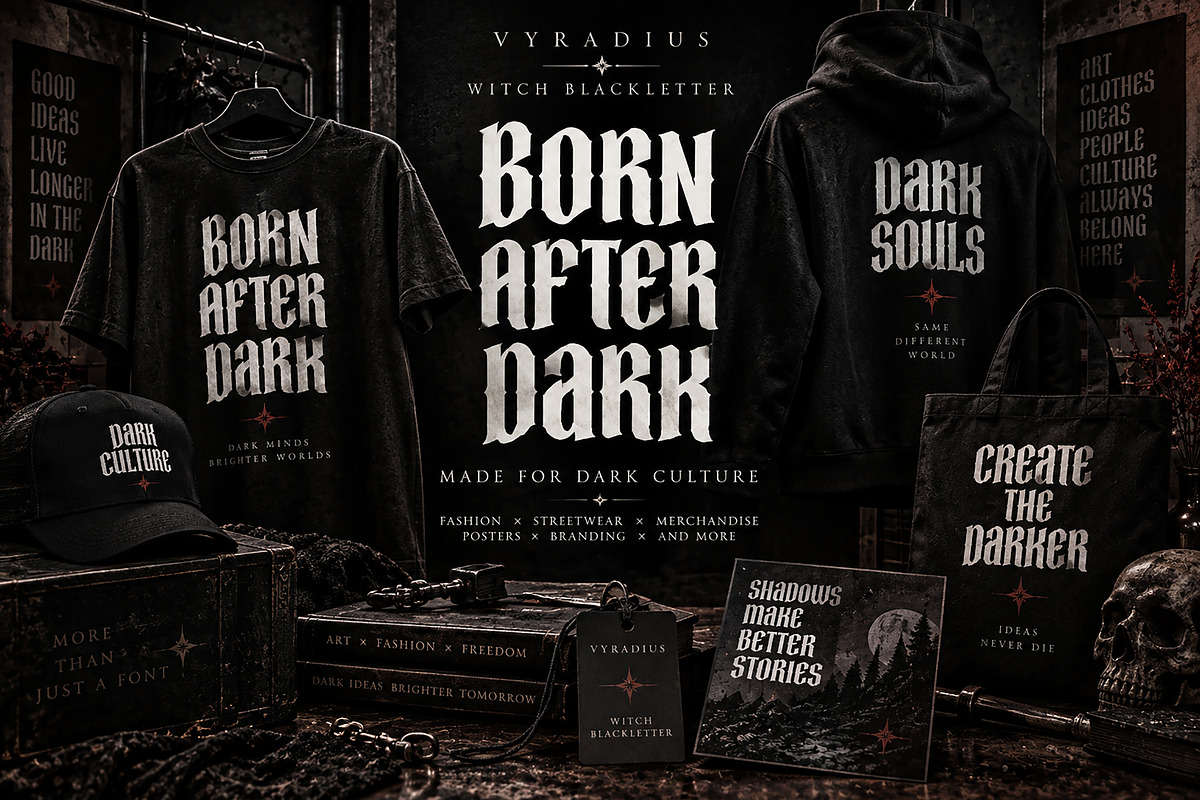 Witch Blackletter, a Blackletter Font by Wow Magic (Photo 3 of 5)