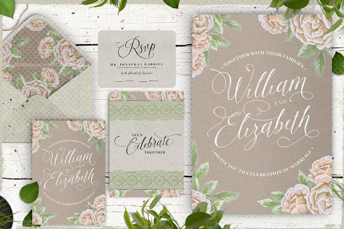 Amelia Script - Draft version, a Script Font by Blessed Print (Photo 12 of 19)