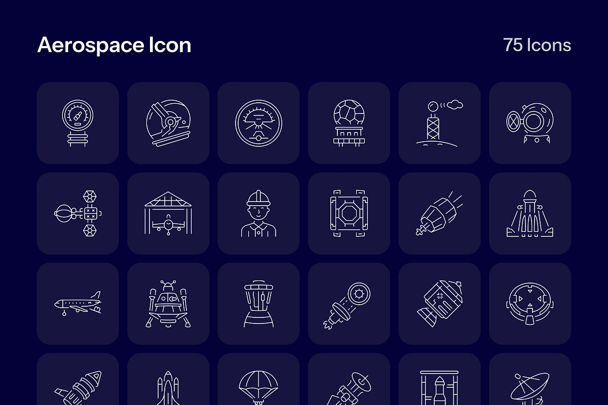 1700 Technology and Futuristic Icon, an Outline Icon by Prosymbols (Photo 25 of 30)