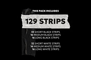 Black & White Duct Tape Strips PNG, an Object Graphic by BORT GRAPHIC (Thumbnail 3 of 7)