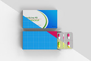 Medicine Pill Box Mockup - 8 views, a Packaging Mockup by Illusiongraphic (Thumbnail 14 of 25)