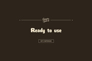 Chopwood Rough Woodcut Display Font, a Blackletter Font by Graphic Spirit (Thumbnail 8 of 8)