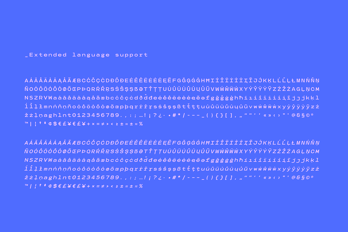 Codo Mono Variable Monospace, a Sans Serif Font by Colt Type Co (Photo 6 of 6)