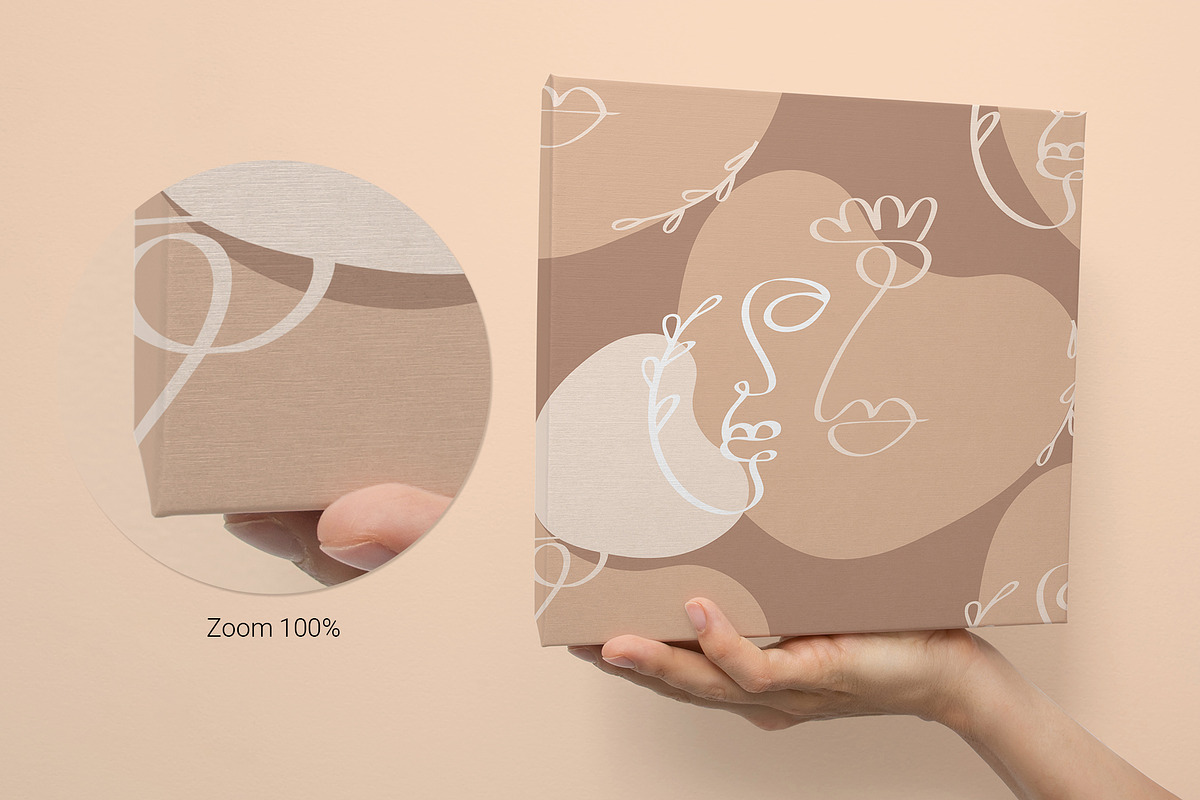 Gift Box Mockup | Wrapping | Layered, a Product Mockup by bazarova (Photo 10 of 12)