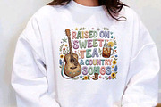 Raised on Sweet Tea and CountrySongs, a Seasonal Illustration by Designking (Thumbnail 2 of 5)
