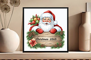 Watercolor Santa Christmas  PNG, an Illustration by DreamCafeArt (Thumbnail 4 of 6)