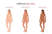Maternity Fashion Croquis Templates, a Person Illustration by Shorena Fashion Draws (Thumbnail 5 of 12)