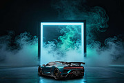 Supercar Spotlight Digital Backdrops, a Background Graphic by 3Motional (Thumbnail 5 of 19)