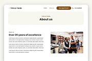 Trims & Trends - Elementor Pro Kit, a WordPress Template by DidentityNL (Thumbnail 4 of 6)