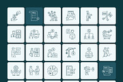 475 Financial and Economic Icons, an Outline Icon by Prosymbols (Thumbnail 9 of 13)