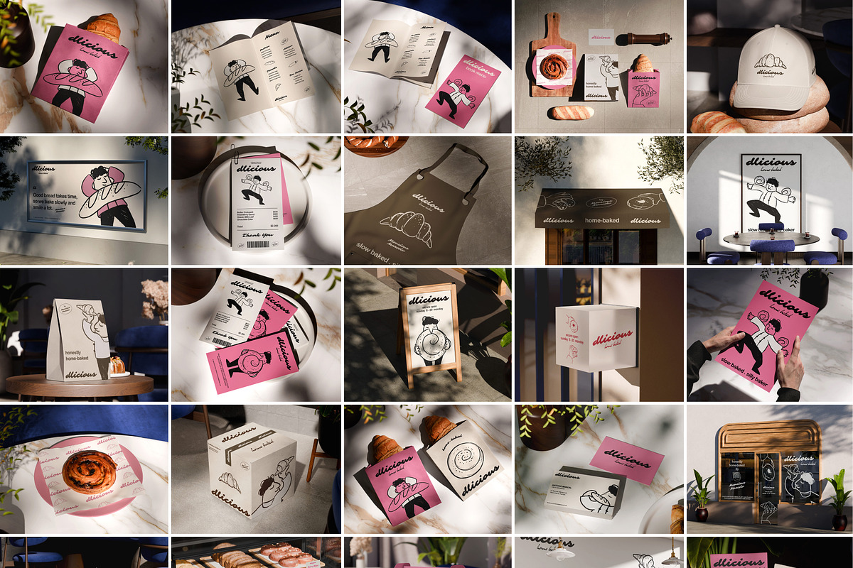 Bakery Mockup & Packaging Bundle, a Packaging Mockup by Vitora Mockup (Photo 2 of 12)