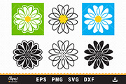 Daisy SVG, Icon, Flowers Clipart, an Icon by ClipartMuchLove (Thumbnail 1 of 6)