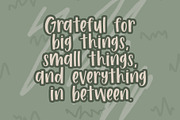 Daisy A Handwritten Font, a Sans Serif Font by Dansie Design (Thumbnail 4 of 7)