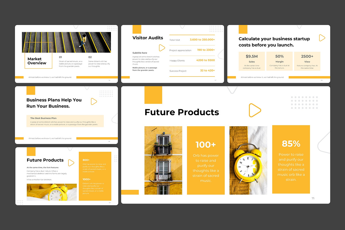 Business Plan -Presentation Template, a Presentation Template by MNML Agency (Photo 16 of 34)