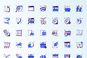 LETRAS - Illustration Icon Pack, a Solid Icon by BROCZ Store (Thumbnail 5 of 8)