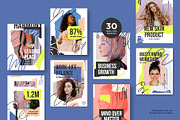 Collage Social Media Template Pack, a Templates & Theme by sungandco (Thumbnail 2 of 6)